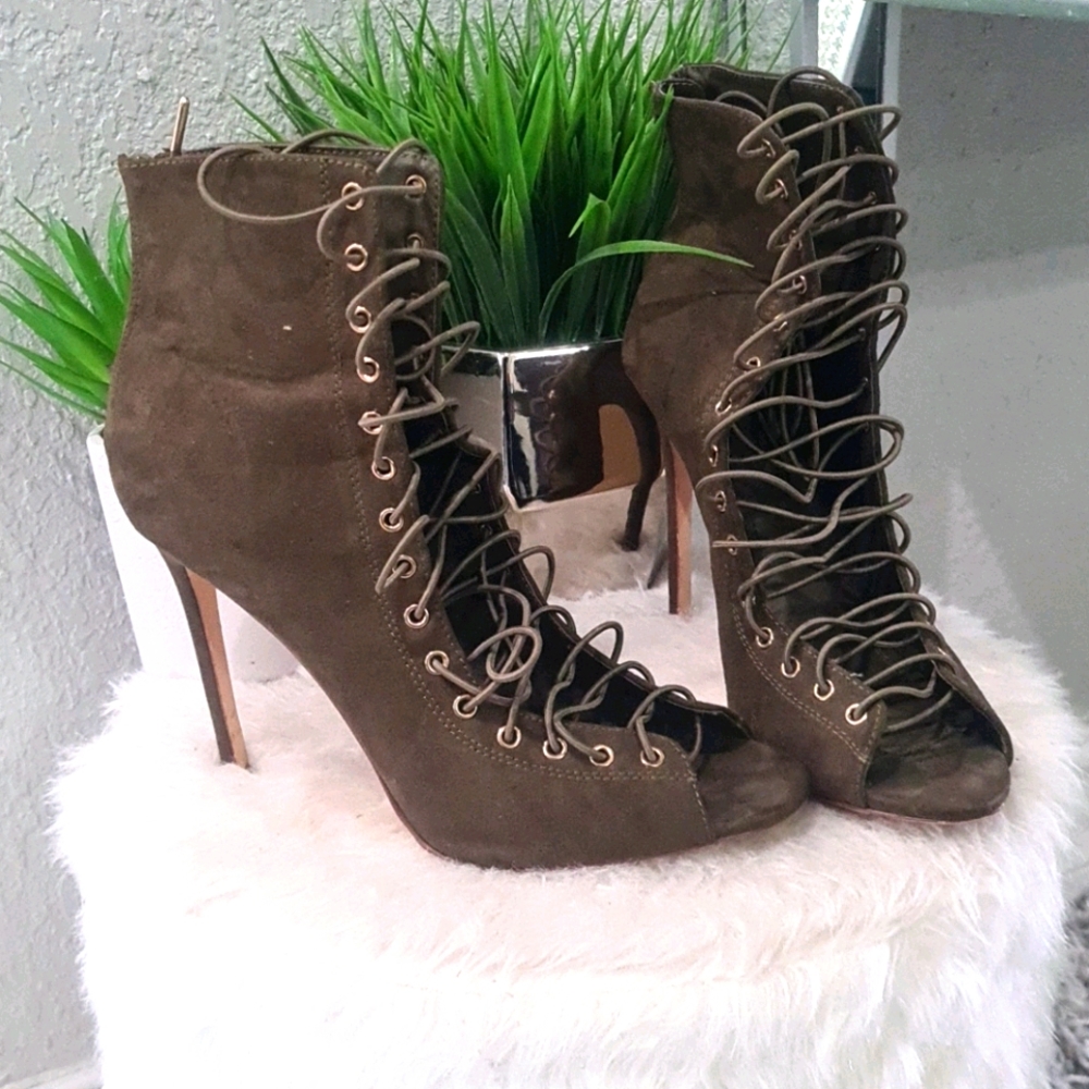 Bootie heels